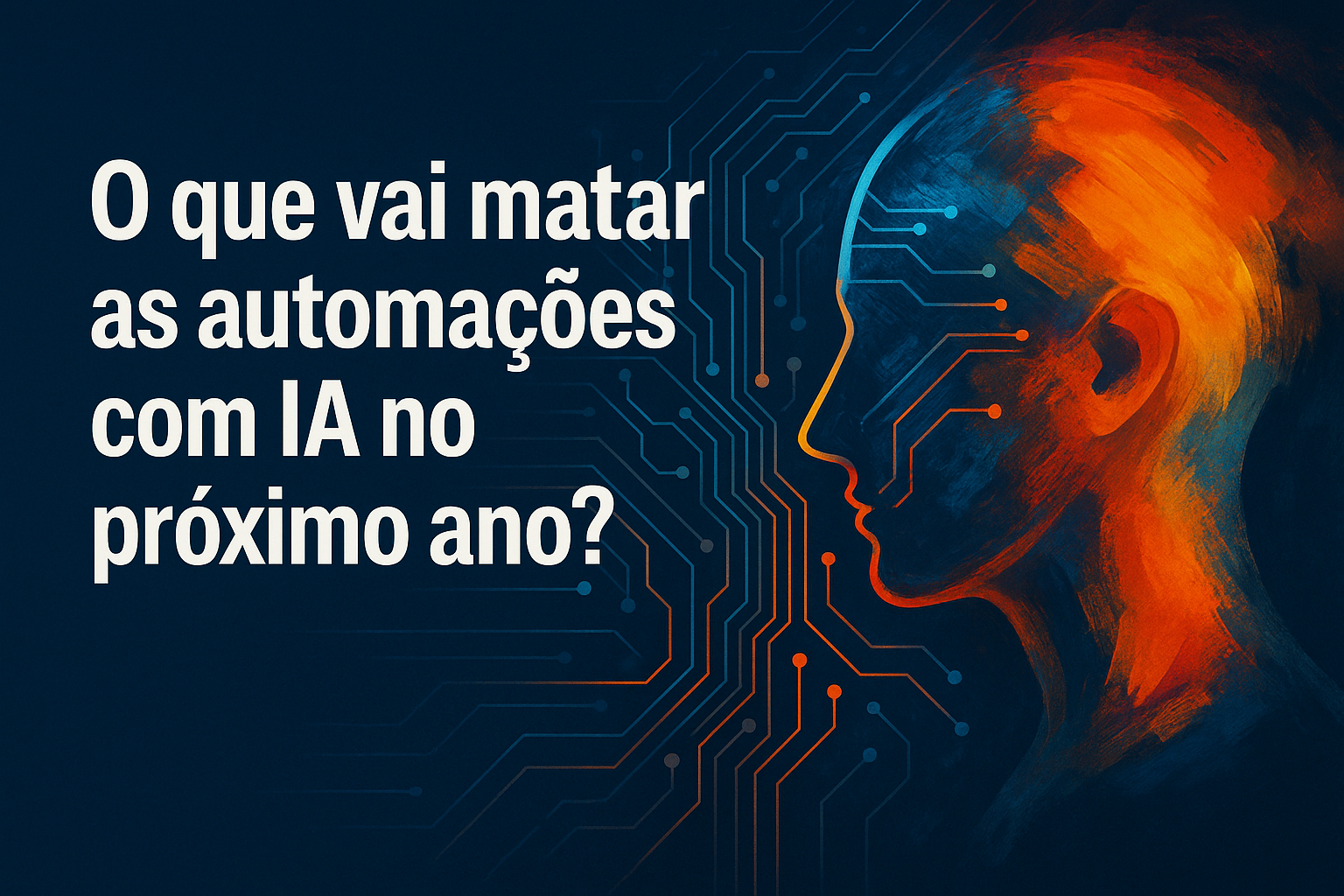 Getbots | Imagem para post: O que vai matar as automações com IA?